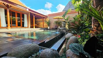 Fassade der Unterkunft