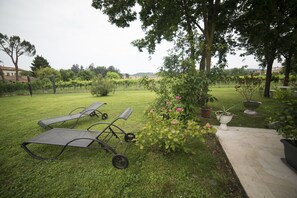 Comfort Triple Room, Garden View | View from room