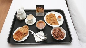 Kontinental frokost er inkludert