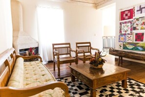 Sala de estar en el lobby