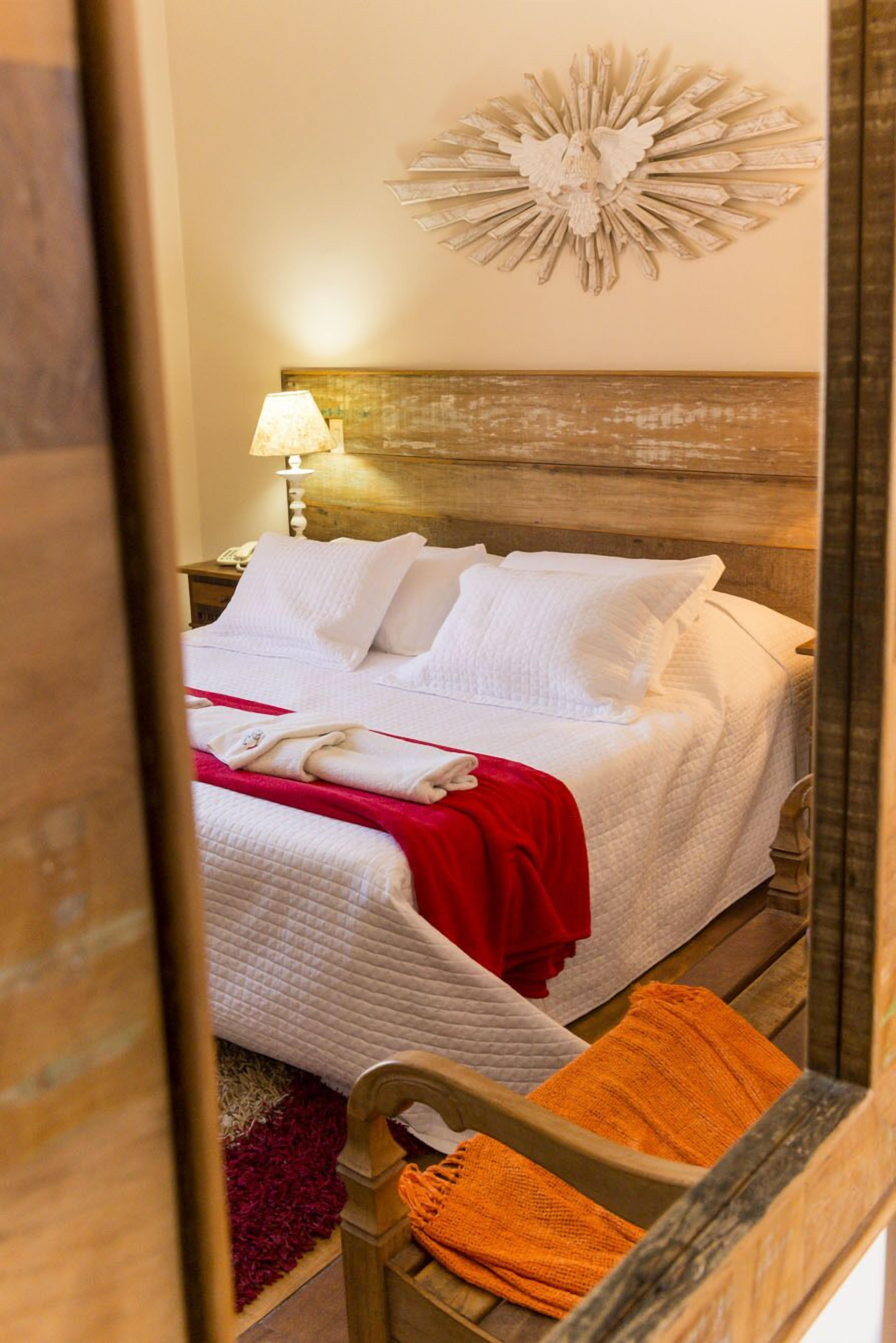 Quarto standard | Frigobar, cortinas blackout, Wi-Fi de cortesia, roupa de cama