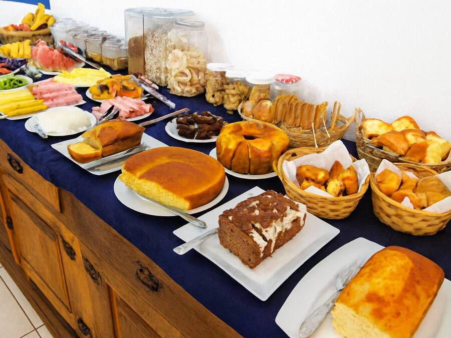 Gratis frukostbuffé varje dag