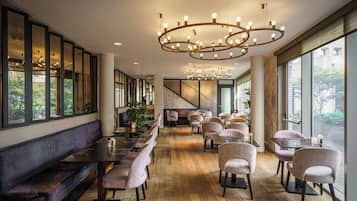 Daily buffet breakfast (EUR 22.5 per person)