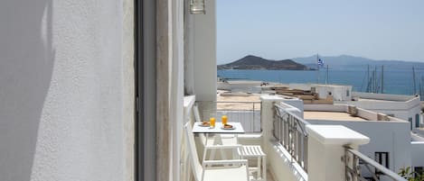 Deluxe Apartment, Balcony, Sea View | Balcony view