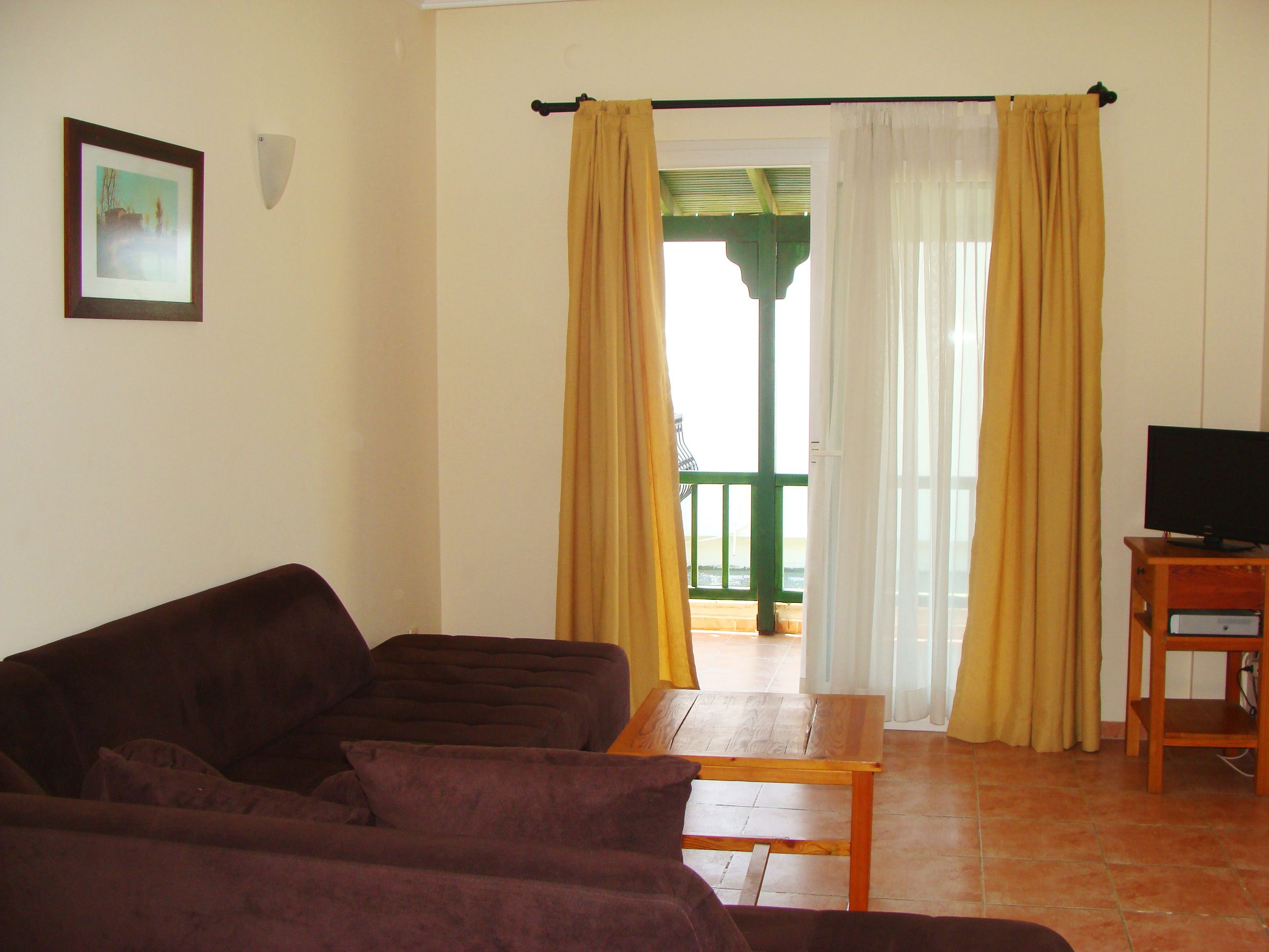 Apartment, 1 Bedroom | Living area | LCD TV