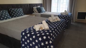 Free WiFi, bed sheets