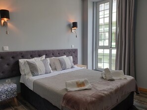 Habitación básica doble | Wifi gratis y ropa de cama