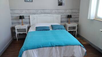 3 chambres, fer et planche Ă repasser, Wi-Fi gratuit