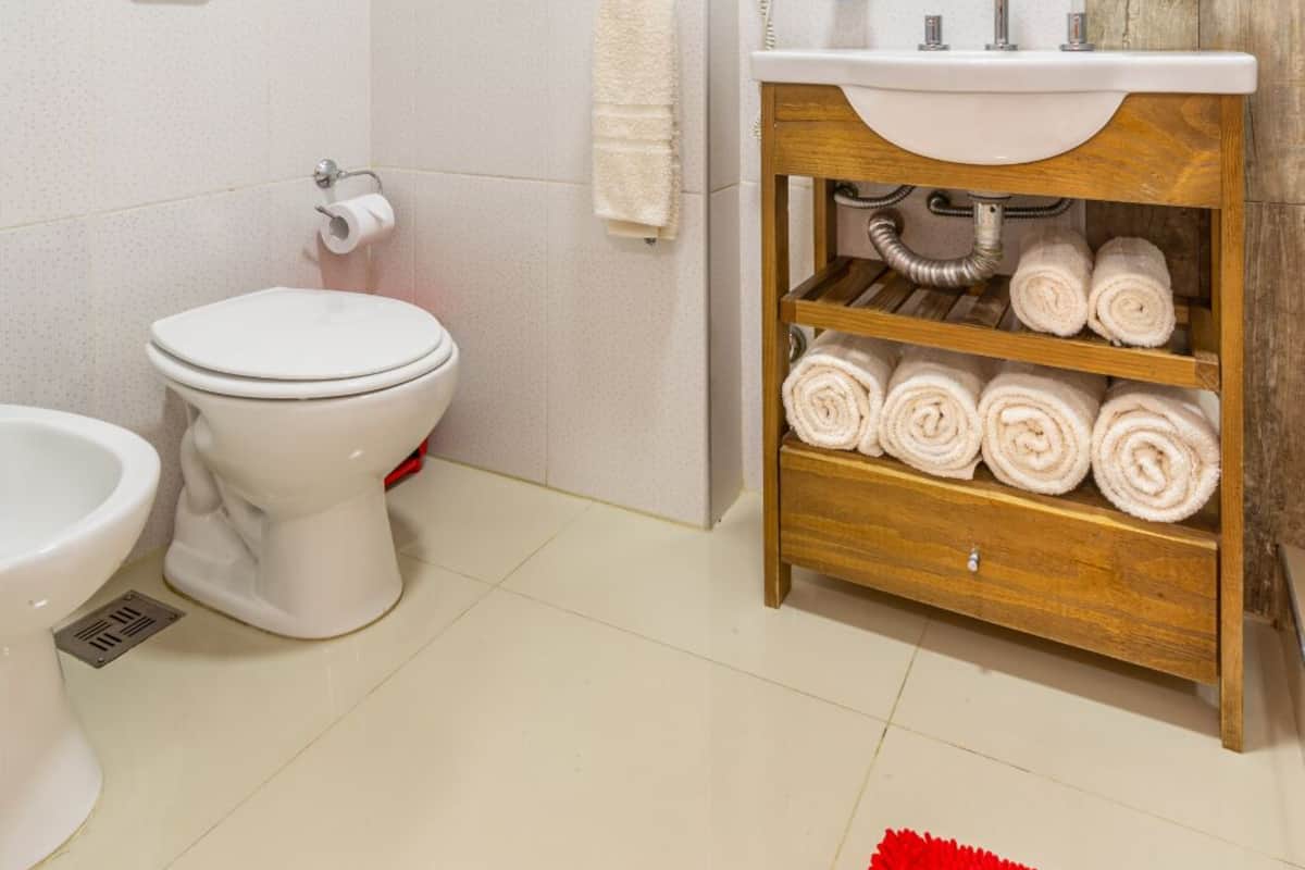 shower, rainfall showerhead, free toiletries, hair dryer