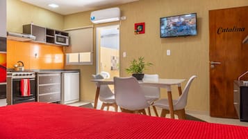 Appartement Deluxe | Literie de qualité supérieure, coffres-forts dans les chambres