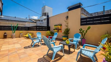 Terrasse sur le toit