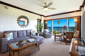 Smart TV, DVD player - Waipouli Beach Resort G306 - Unobstructed Ocean Views (Kapaa)