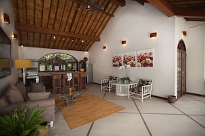 Superior Villa | Living area | TV