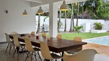 Outdoor dining