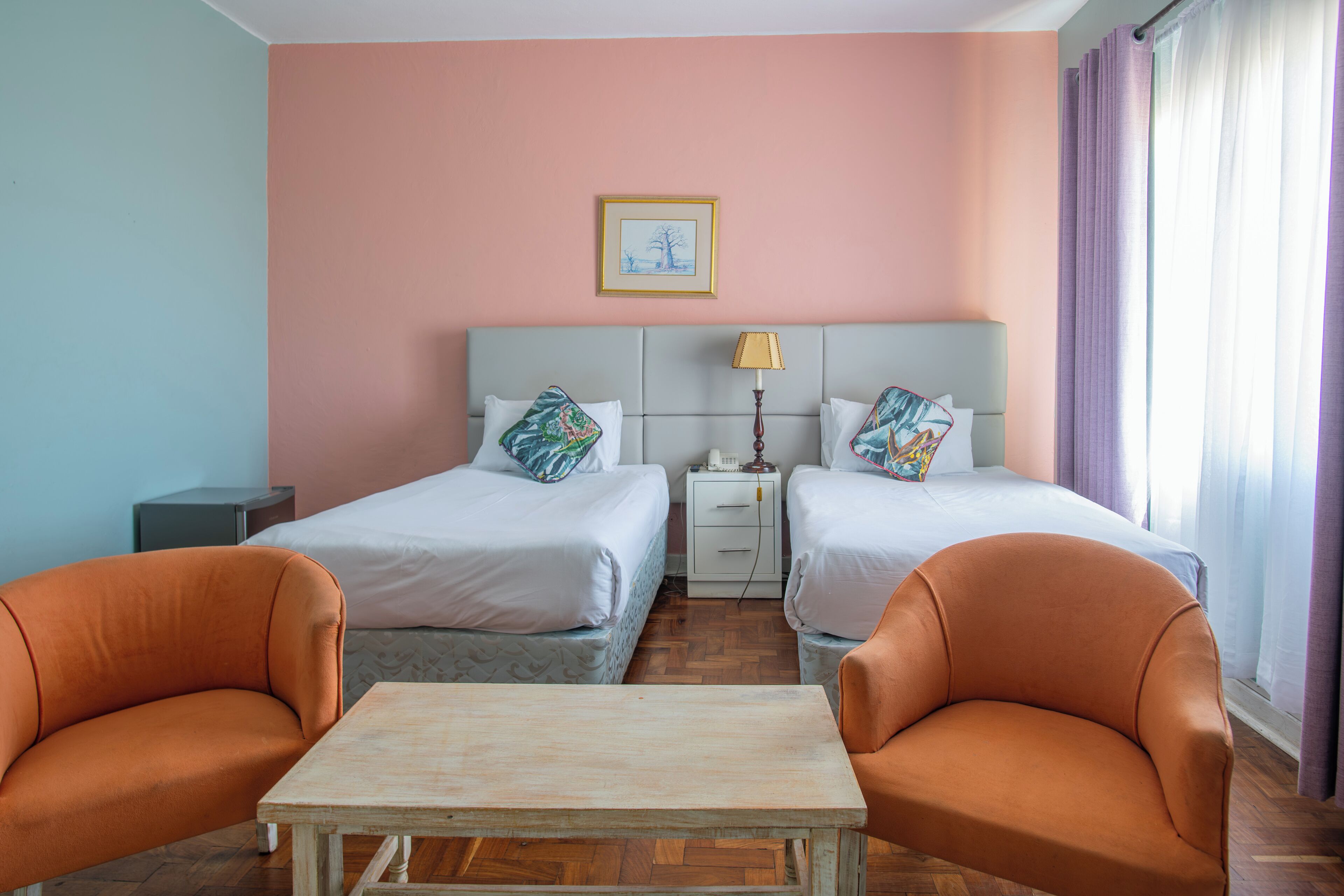 Premium bedding, in-room safe, desk, laptop workspace