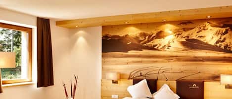 Premium bedding, in-room safe, desk, soundproofing