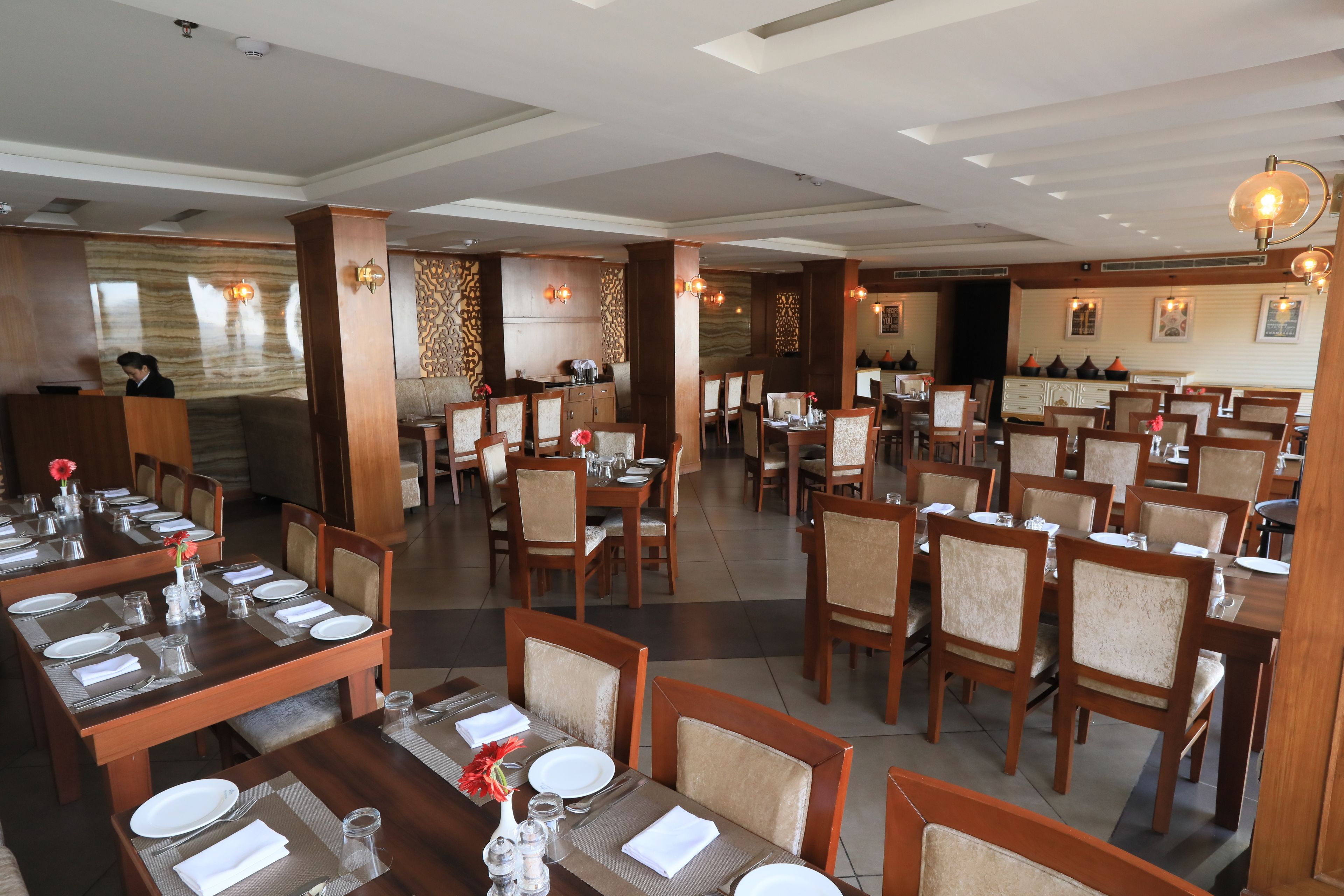 Breakfast area