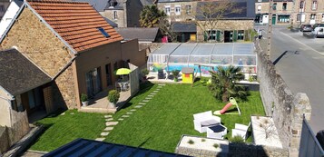 Habitación clásica doble, 1 cama doble | Vistas al patio