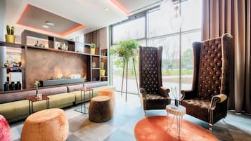 Sala de estar en el lobby