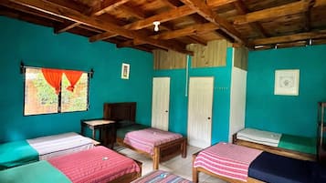 Dormitorio compartido económico, dormitorio mixto, baño privado (6 Beds) | Escritorio, camas extra, wifi gratis y ropa de cama