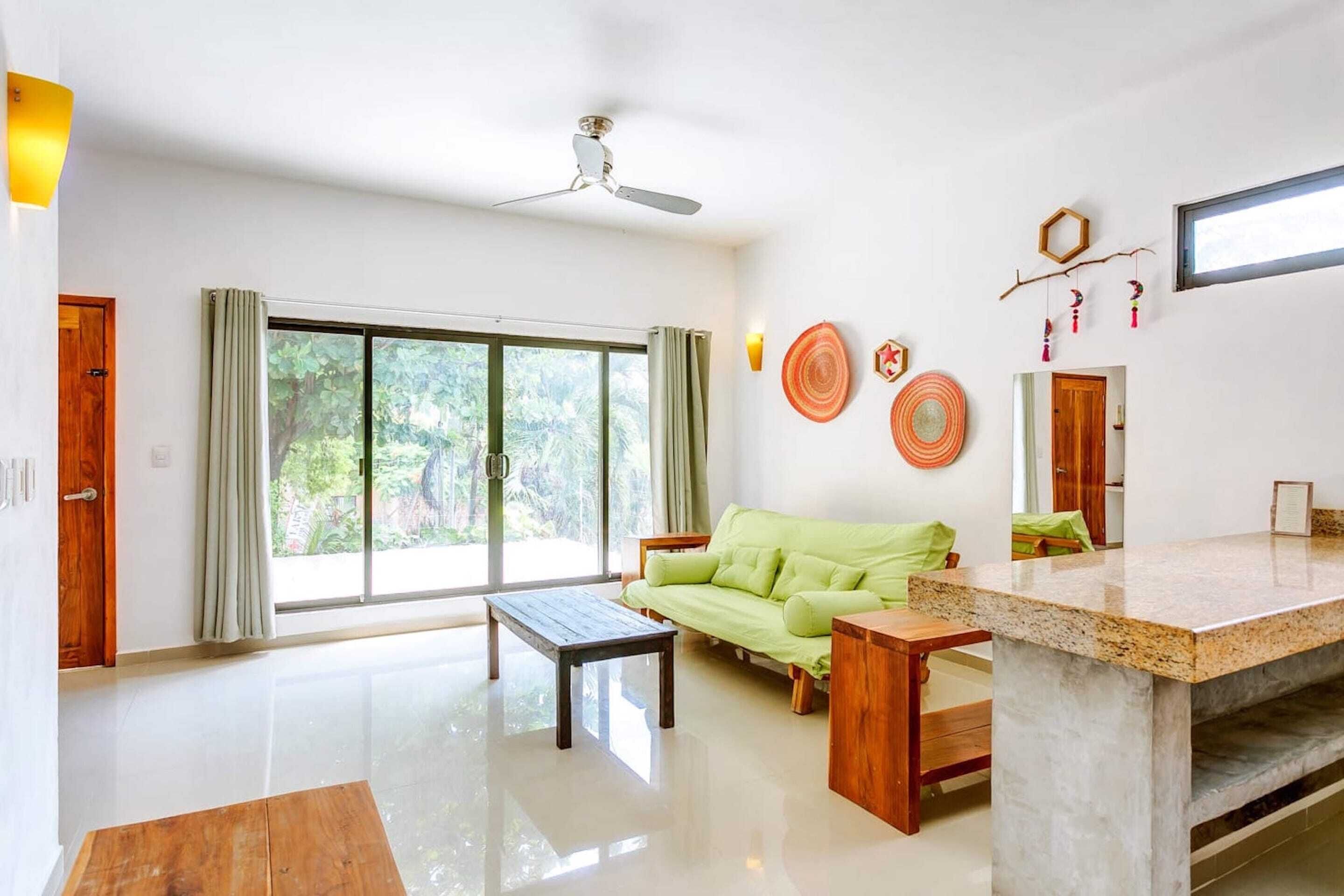 Apartment, 1 Bedroom, Terrace | Living area