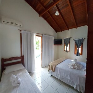 Habitación triple Deluxe (Apartamento 3) | Wifi gratis y ropa de cama 