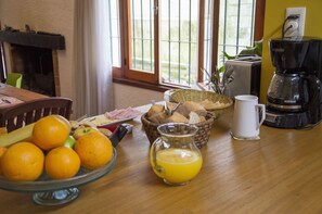 Petit déjeuner continental compris tous les jours