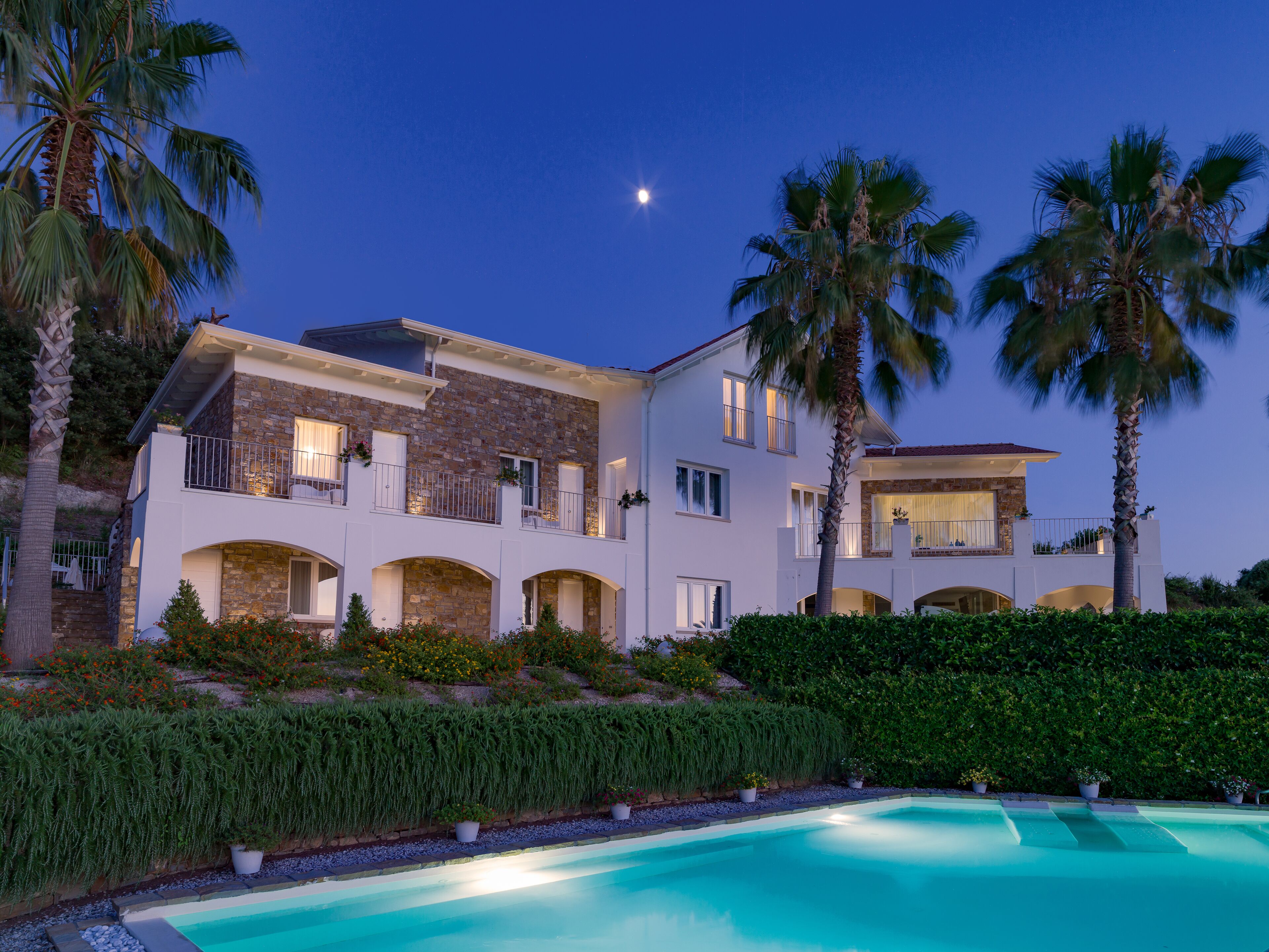 Fassade der Unterkunft