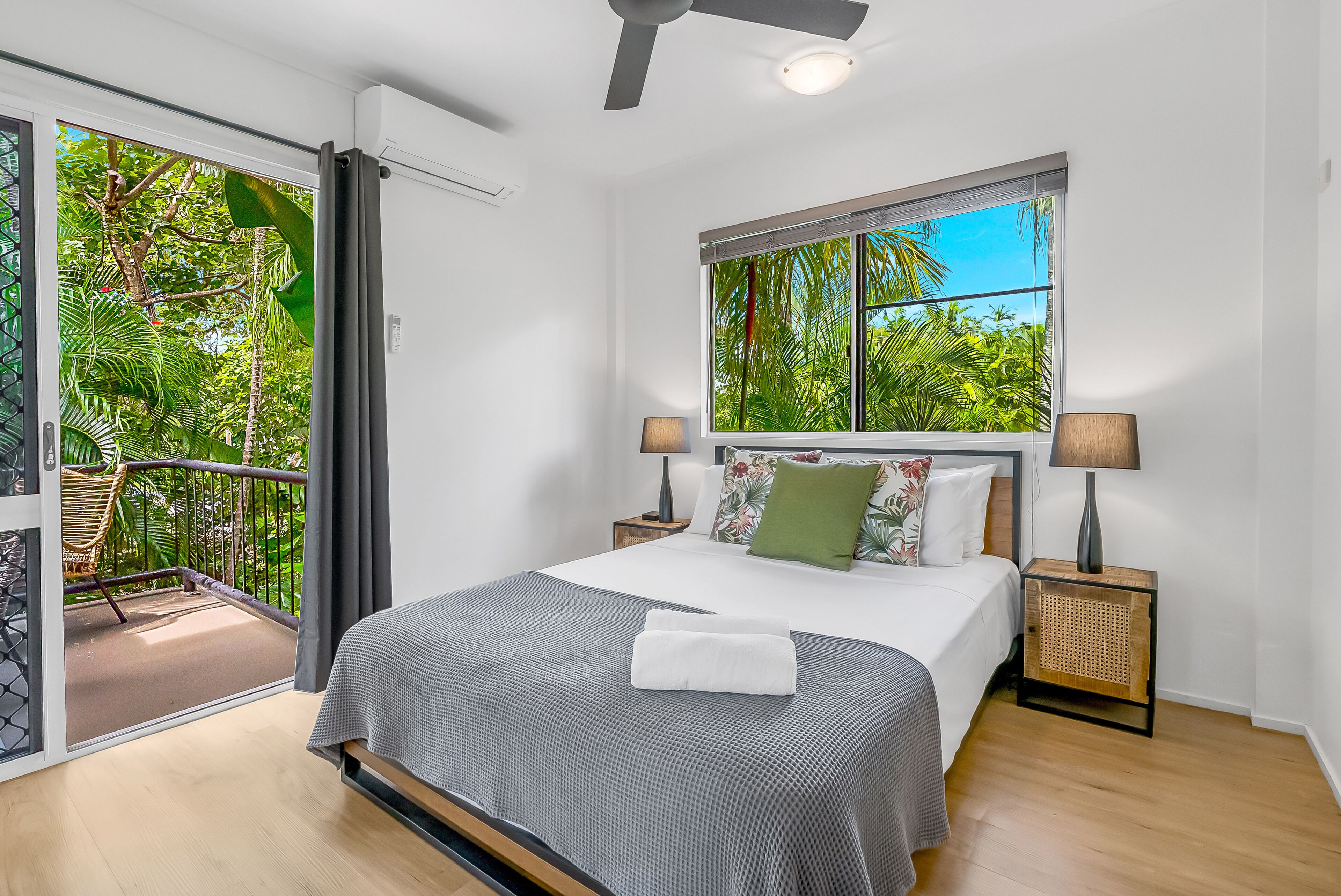 Premium bedding, desk, iron/ironing board, rollaway beds