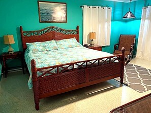 3 habitaciones, tabla de planchar con plancha y cuna de viaje 