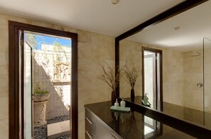 Dusche, Handtücher