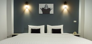 In-room safe, individually decorated, blackout drapes, rollaway beds - The Rodman Hotel (Chiang Mai)