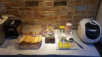 Free daily on-the-go breakfast