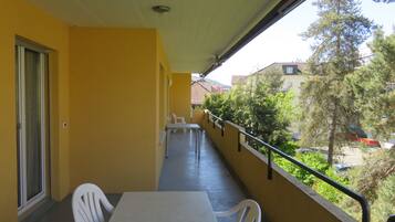 Appartement, 2 chambres, cuisine | Terrasse/Patio