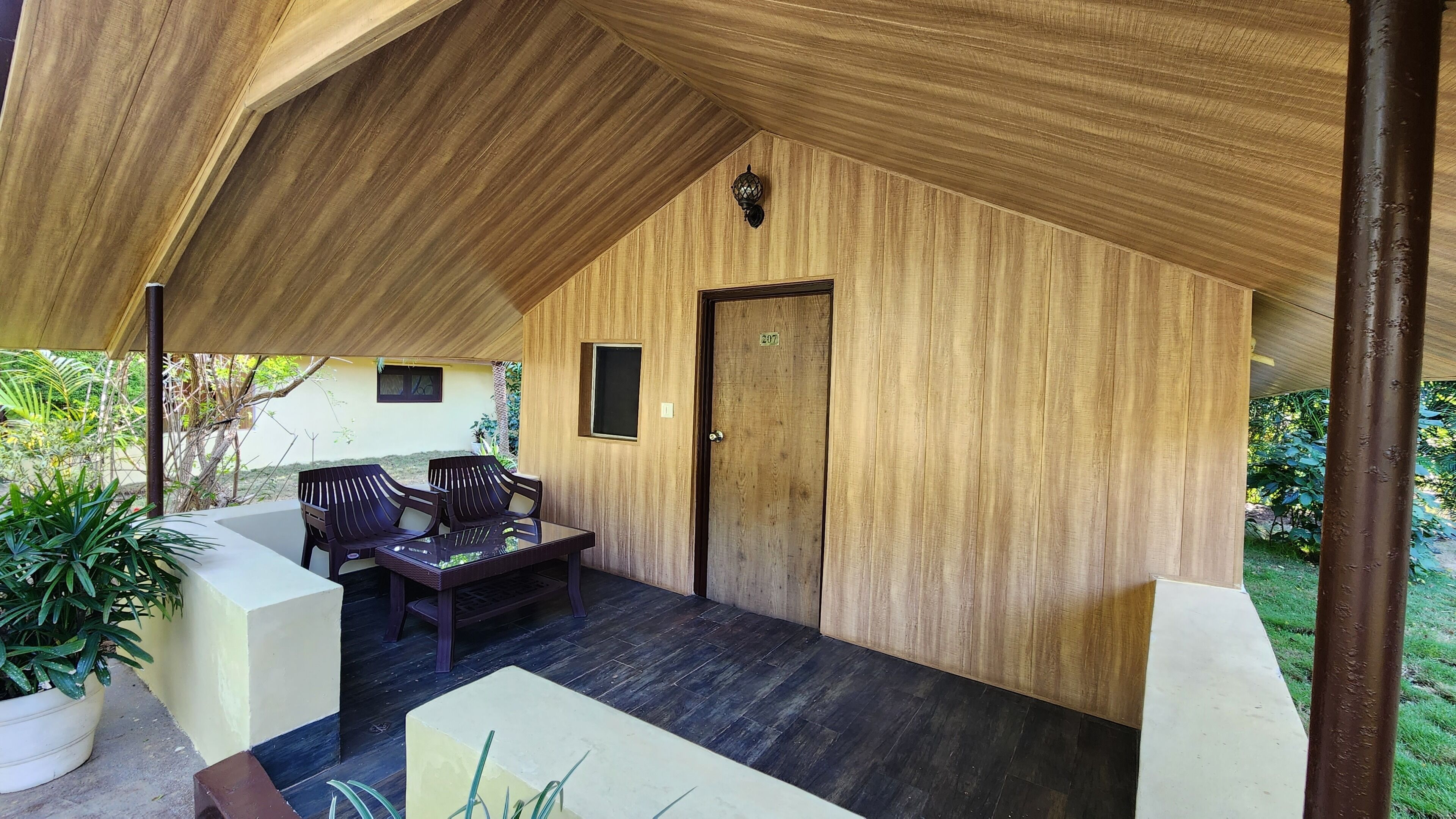 Double Room, 1 Double Bed, Garden View | Balcony