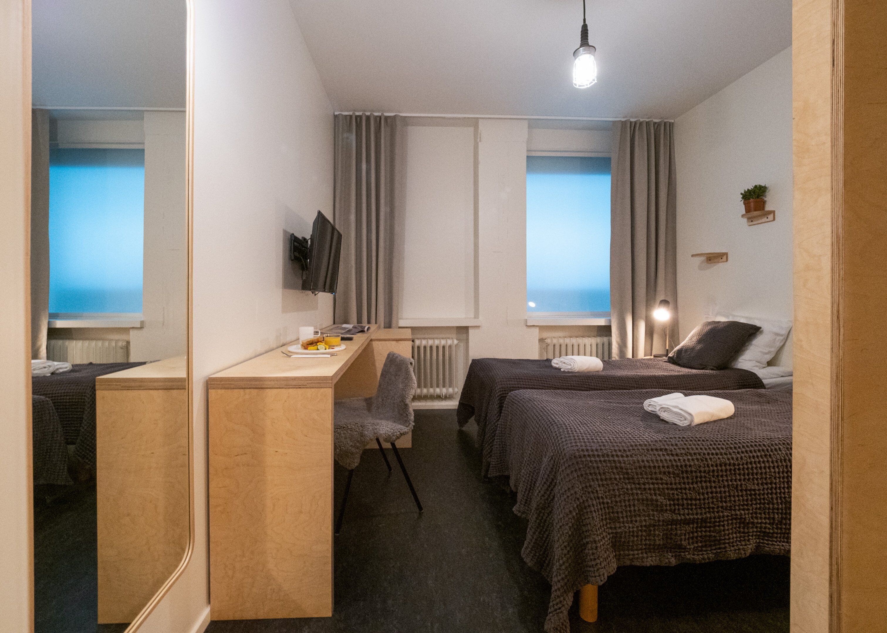 트윈룸 | 방음 설비, 무료 WiFi