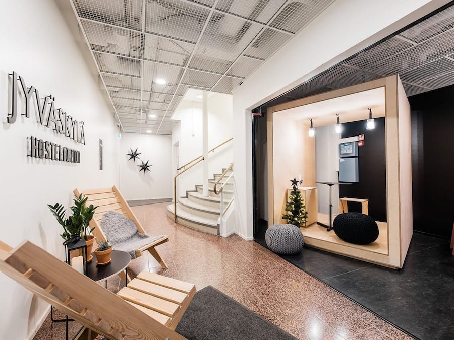 Zona de estar del vestíbulo