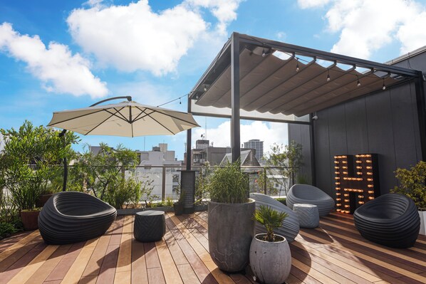 Rooftop terrace