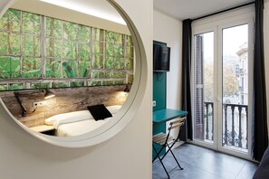 Quarto duplo superior, vista para a cidade | Roupas de cama de algodão egípcio, roupas de cama premium
