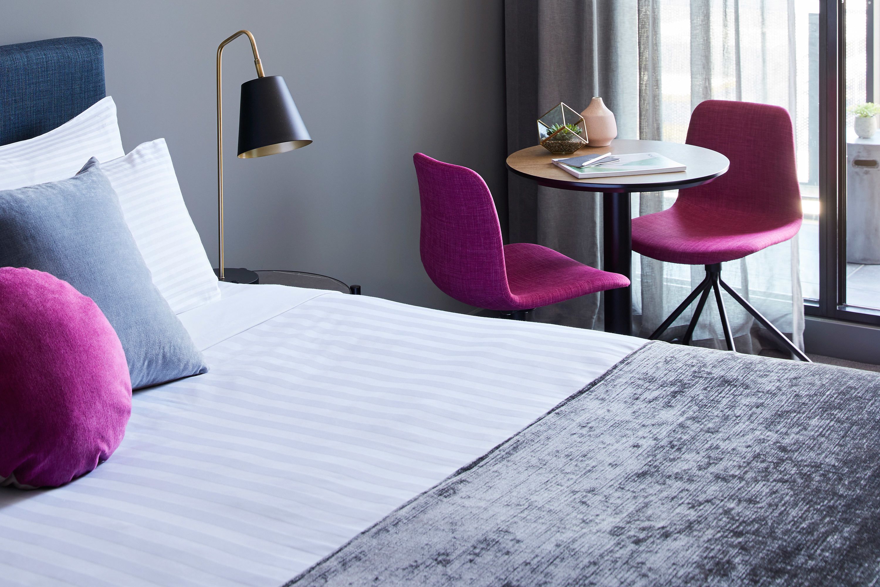 minibar, in-room safe, desk, blackout curtains