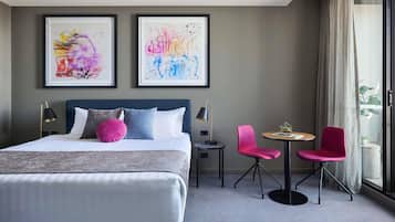 Minibar, in-room safe, desk, blackout drapes