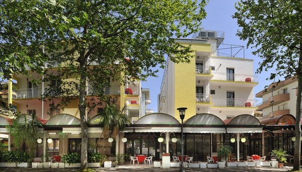 Façade de l’hébergement