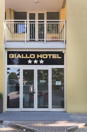 Entrée de l’hébergement