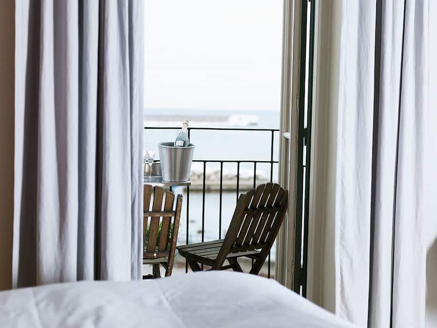 Kahden hengen standard-huone, parveke, valtamerinäköala | Parveke