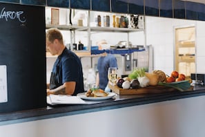 Dinner served - Maritim Hotell och Krog (Simrishamn)