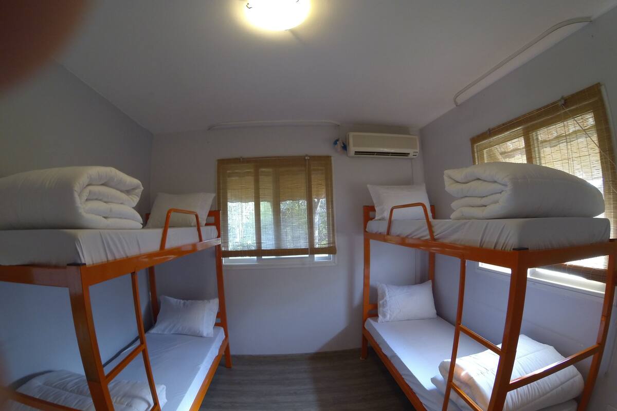 Dormitorio compartido básico, solo para mujeres | Caja fuerte y wifi gratis
