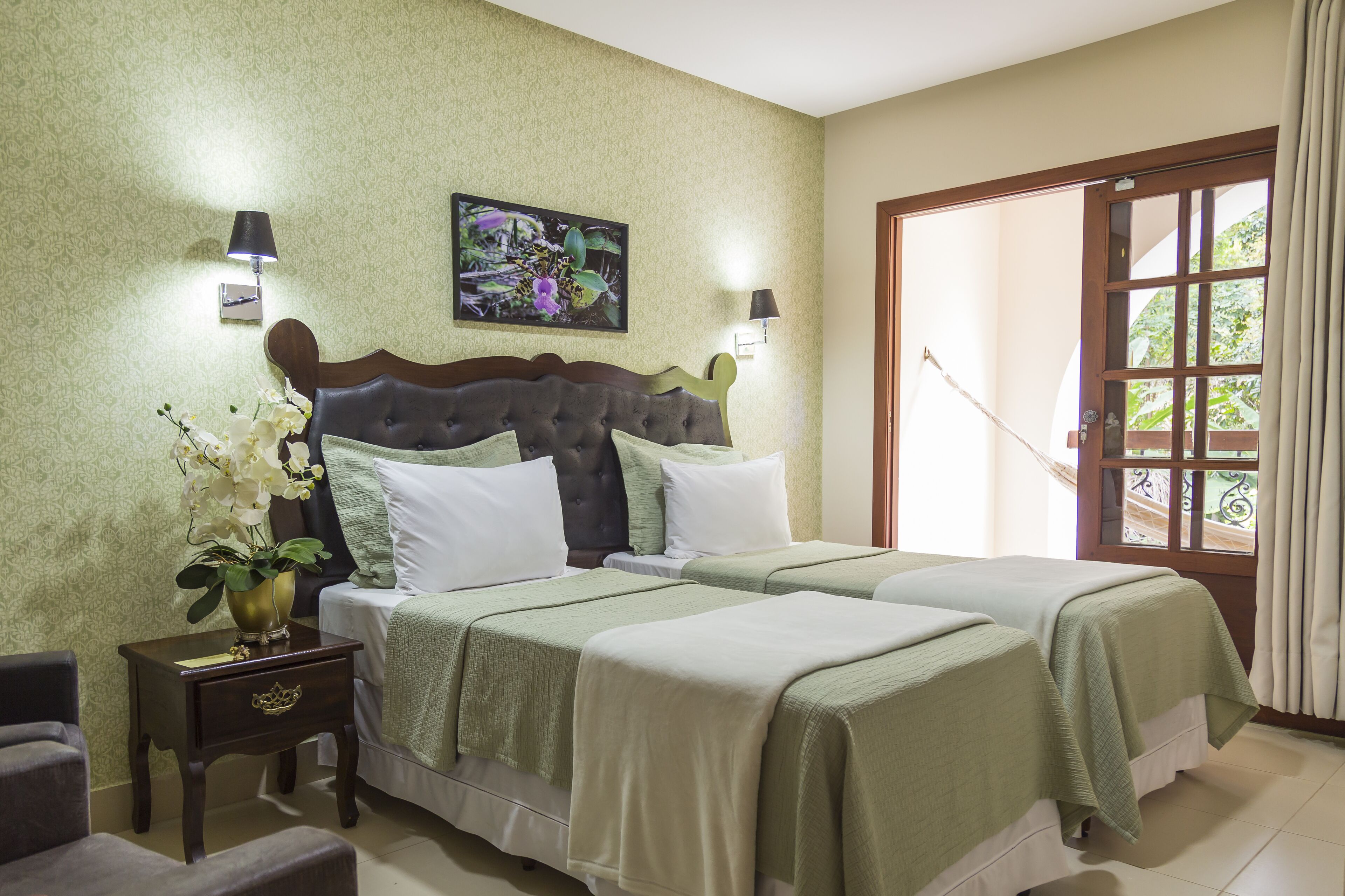 deluxe room, 2 single beds | minibar, desk, laptop workspace, blackout curtains