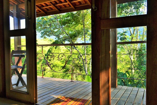 Romantic Double Room, 1 Double Bed, Private Bathroom, Garden Area | View from room - Pousada Encanto da Bocaina (São José do Barreiro)