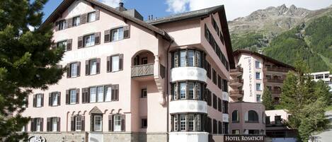 Façade de l’hébergement