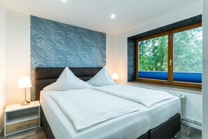 Haus Windhook - Holiday Home Seeblick 5 | 1 soverom, barnesenger (inkludert) og ekstrasenger (mot et tillegg)